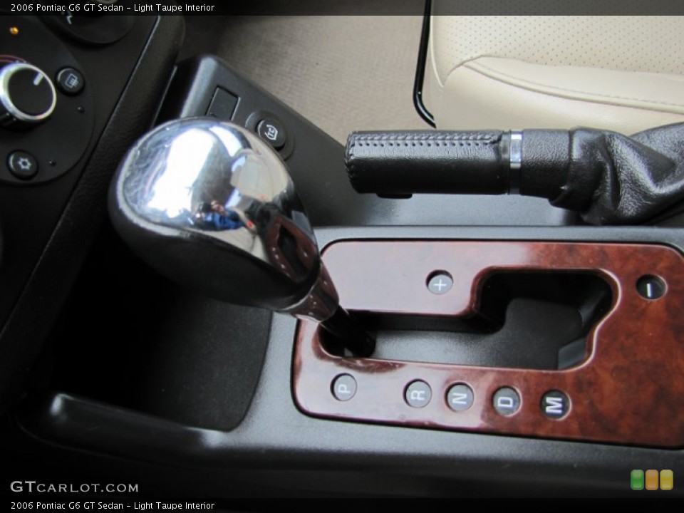 Light Taupe Interior Transmission for the 2006 Pontiac G6 GT Sedan #64679807