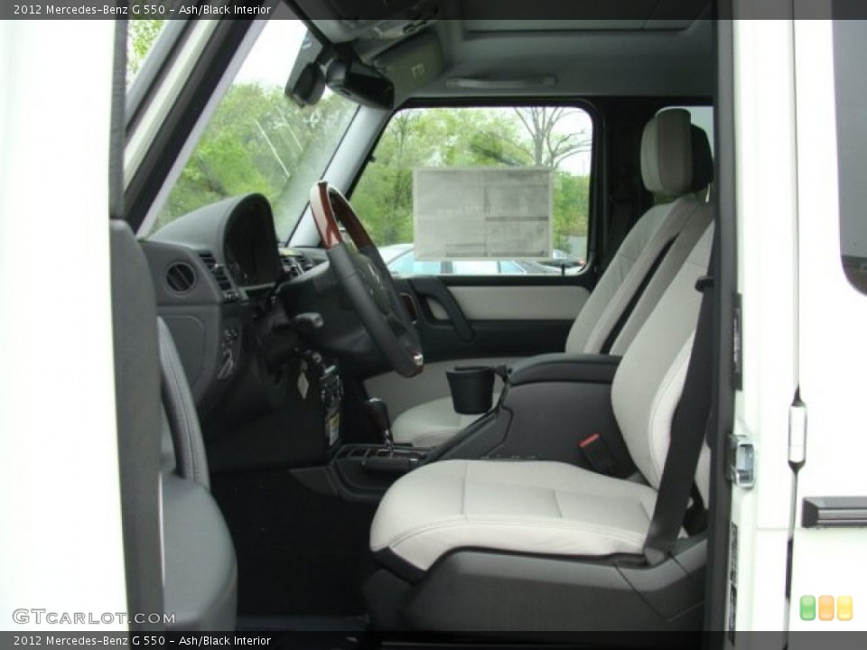 Ash/Black Interior Photo for the 2012 Mercedes-Benz G 550 #64679942