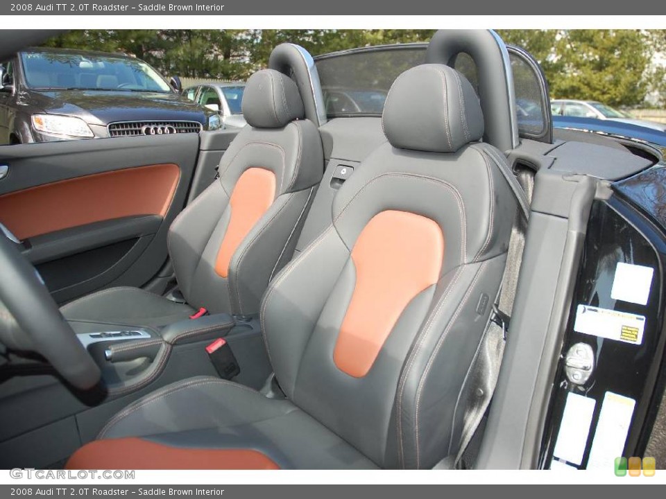 Saddle Brown Interior Photo for the 2008 Audi TT 2.0T Roadster #6468043