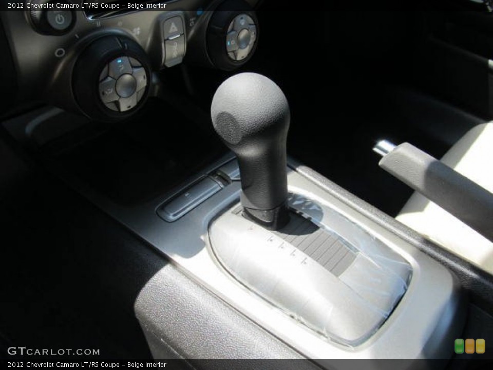 Beige Interior Transmission for the 2012 Chevrolet Camaro LT/RS Coupe #64680812