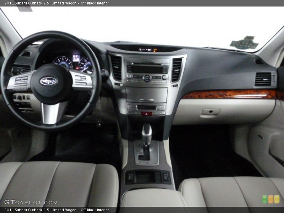 Off Black Interior Dashboard for the 2011 Subaru Outback 2.5i Limited Wagon #64682792