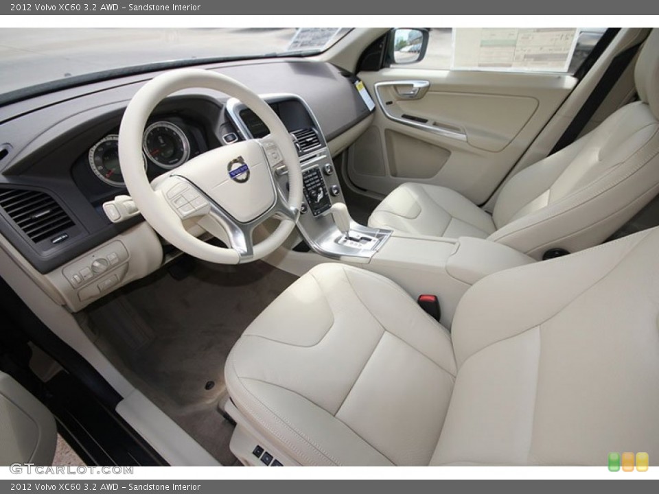 Sandstone Interior Photo for the 2012 Volvo XC60 3.2 AWD #64684624