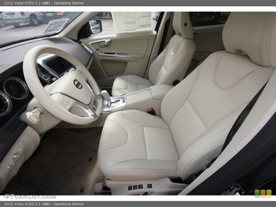 Sandstone Interior Photo for the 2012 Volvo XC60 3.2 AWD #64684634