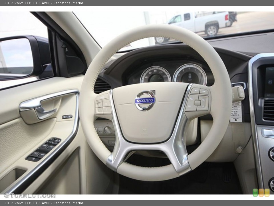 Sandstone Interior Steering Wheel for the 2012 Volvo XC60 3.2 AWD #64684691
