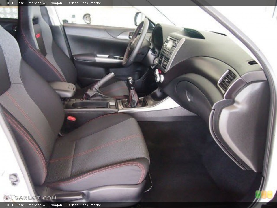 Carbon Black Interior Photo for the 2011 Subaru Impreza WRX Wagon #64687979