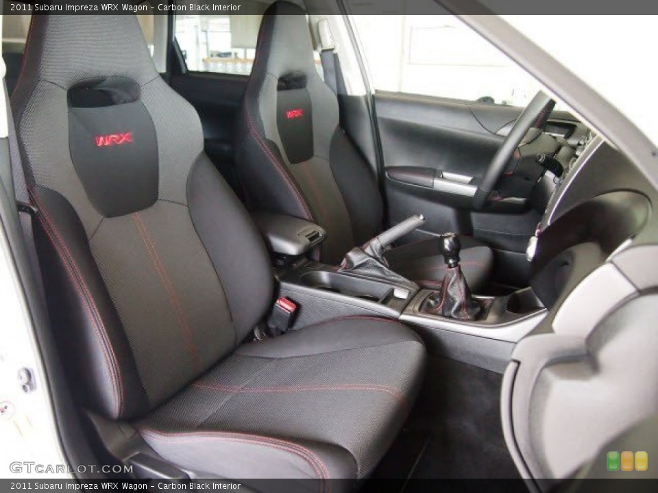 Carbon Black Interior Photo for the 2011 Subaru Impreza WRX Wagon #64687988