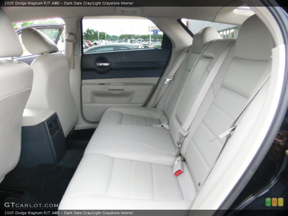 Dark Slate Gray/Light Graystone Interior Rear Seat for the 2005 Dodge Magnum R/T AWD #64691477