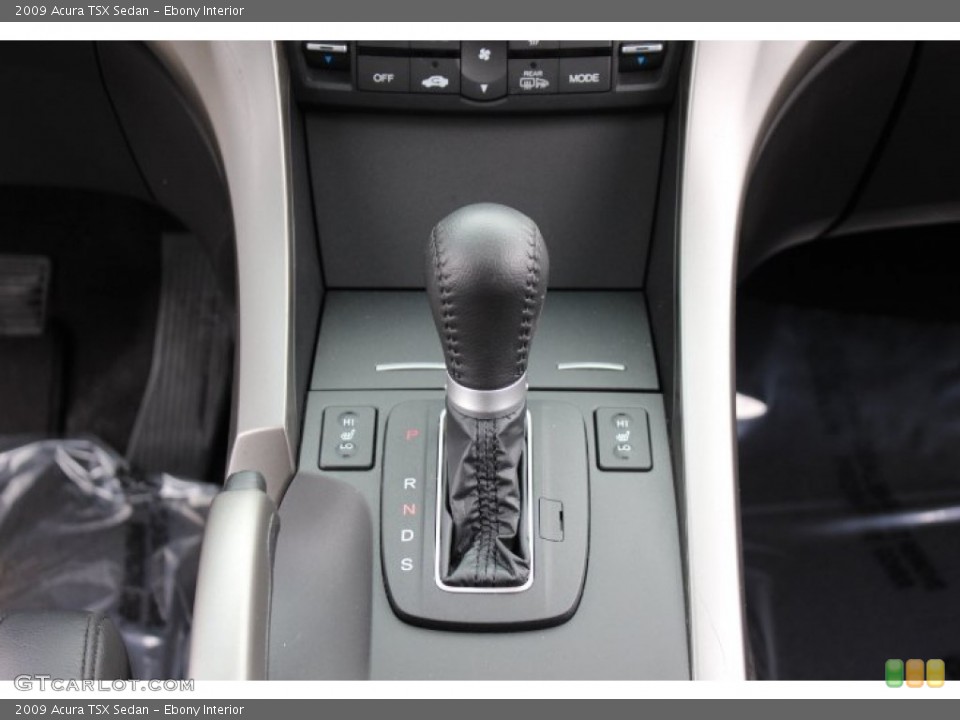 Ebony Interior Transmission for the 2009 Acura TSX Sedan #64694538