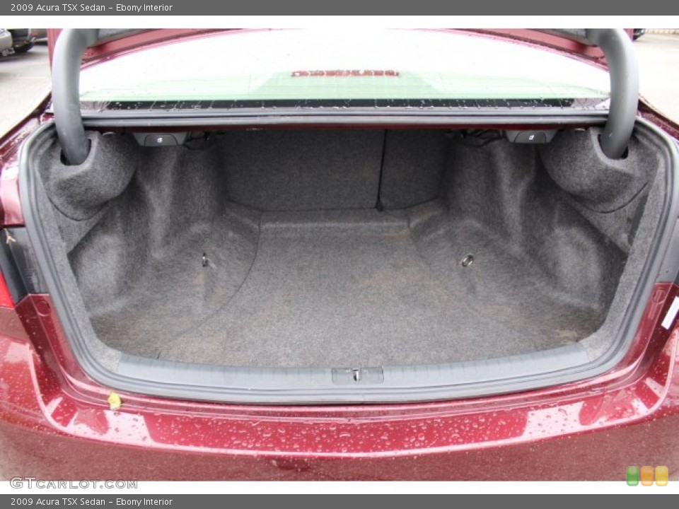 Ebony Interior Trunk for the 2009 Acura TSX Sedan #64694550