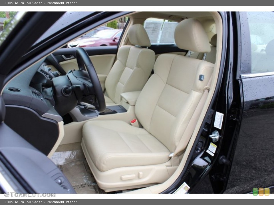 Parchment Interior Front Seat for the 2009 Acura TSX Sedan #64694766