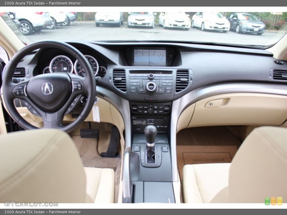 Parchment Interior Dashboard for the 2009 Acura TSX Sedan #64694775