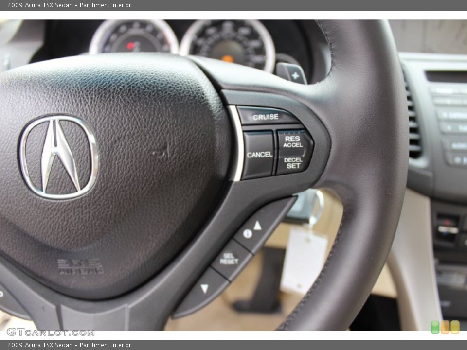 Parchment Interior Controls for the 2009 Acura TSX Sedan #64694802