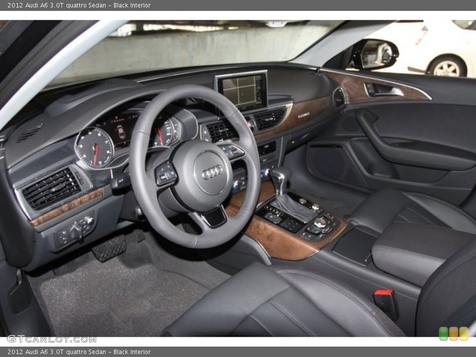 Black Interior Photo for the 2012 Audi A6 3.0T quattro Sedan #64695771