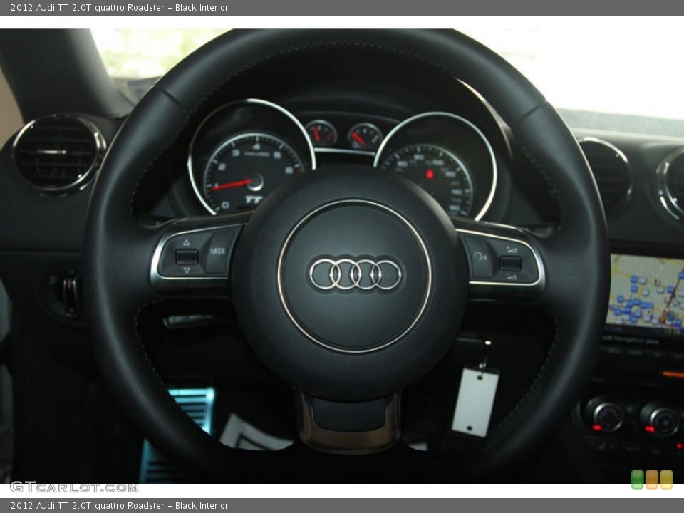 Black Interior Steering Wheel for the 2012 Audi TT 2.0T quattro Roadster #64700556