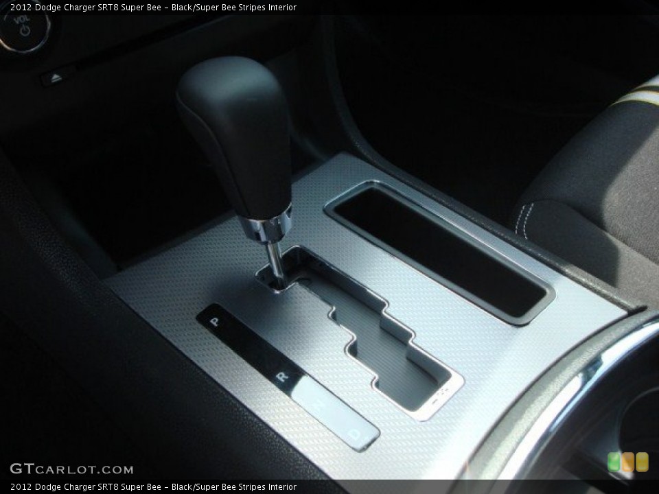Black/Super Bee Stripes Interior Transmission for the 2012 Dodge Charger SRT8 Super Bee #64701207