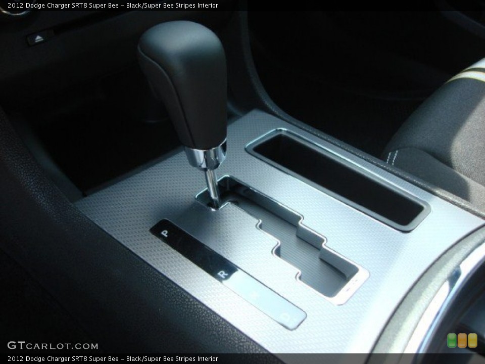 Black/Super Bee Stripes Interior Transmission for the 2012 Dodge Charger SRT8 Super Bee #64701232
