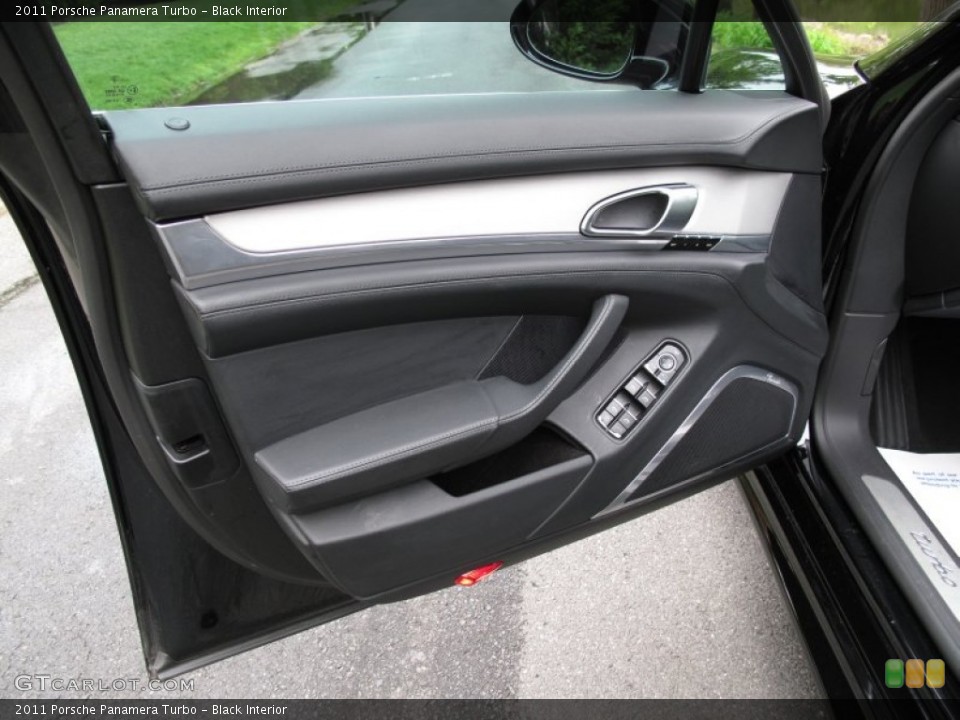 Black Interior Door Panel for the 2011 Porsche Panamera Turbo #64702110