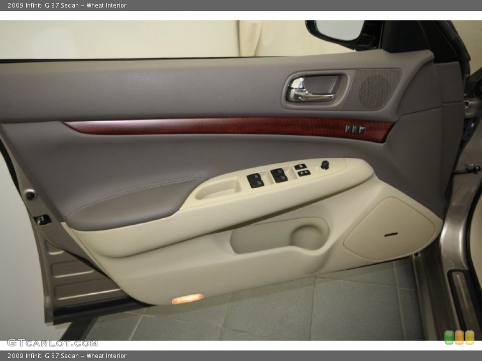 Wheat Interior Door Panel for the 2009 Infiniti G 37 Sedan #64705644
