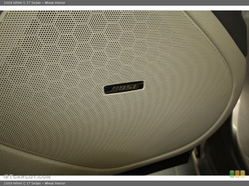 Wheat Interior Audio System for the 2009 Infiniti G 37 Sedan #64705674