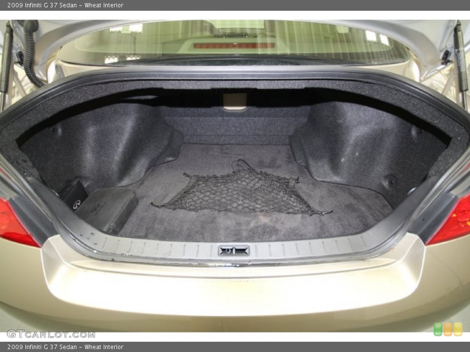 Wheat Interior Trunk for the 2009 Infiniti G 37 Sedan #64705851