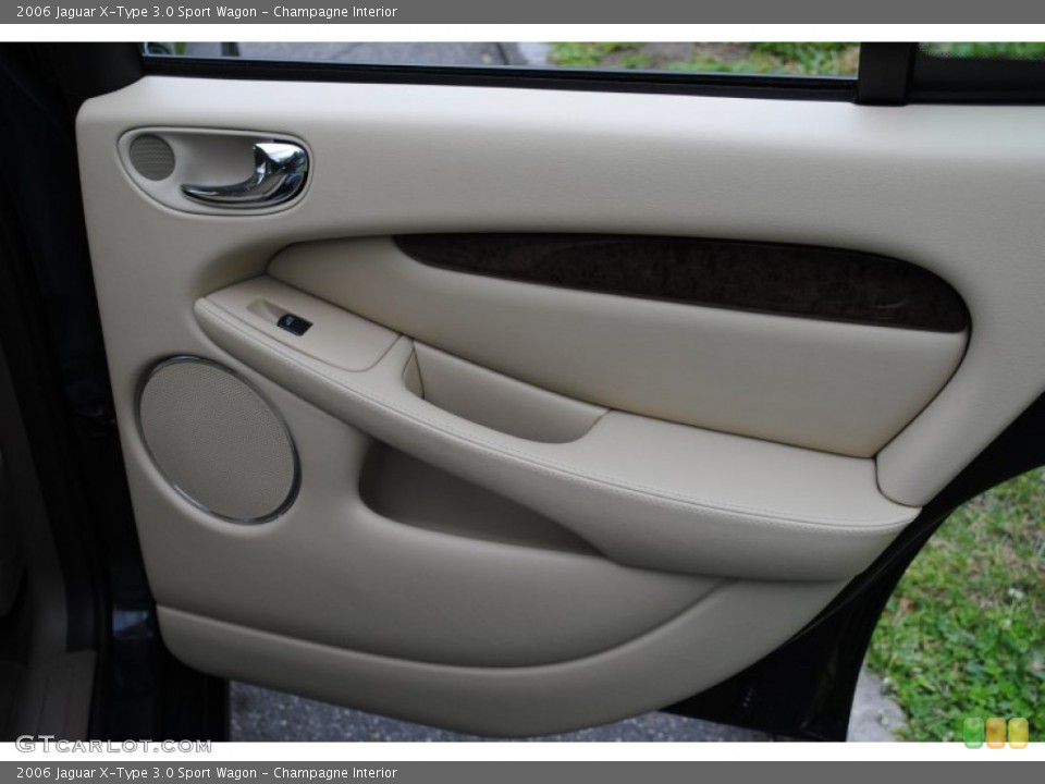 Champagne Interior Door Panel for the 2006 Jaguar X-Type 3.0 Sport Wagon #64709769