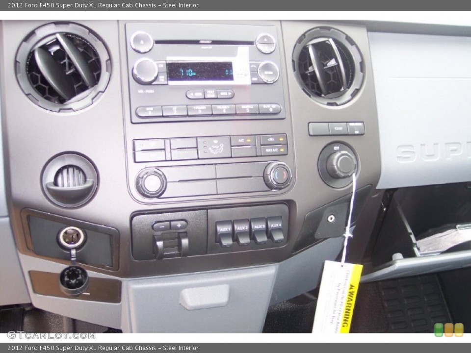 Steel Interior Controls for the 2012 Ford F450 Super Duty XL Regular Cab Chassis #64709826