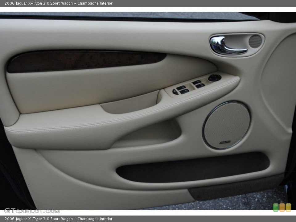 Champagne Interior Door Panel for the 2006 Jaguar X-Type 3.0 Sport Wagon #64709832