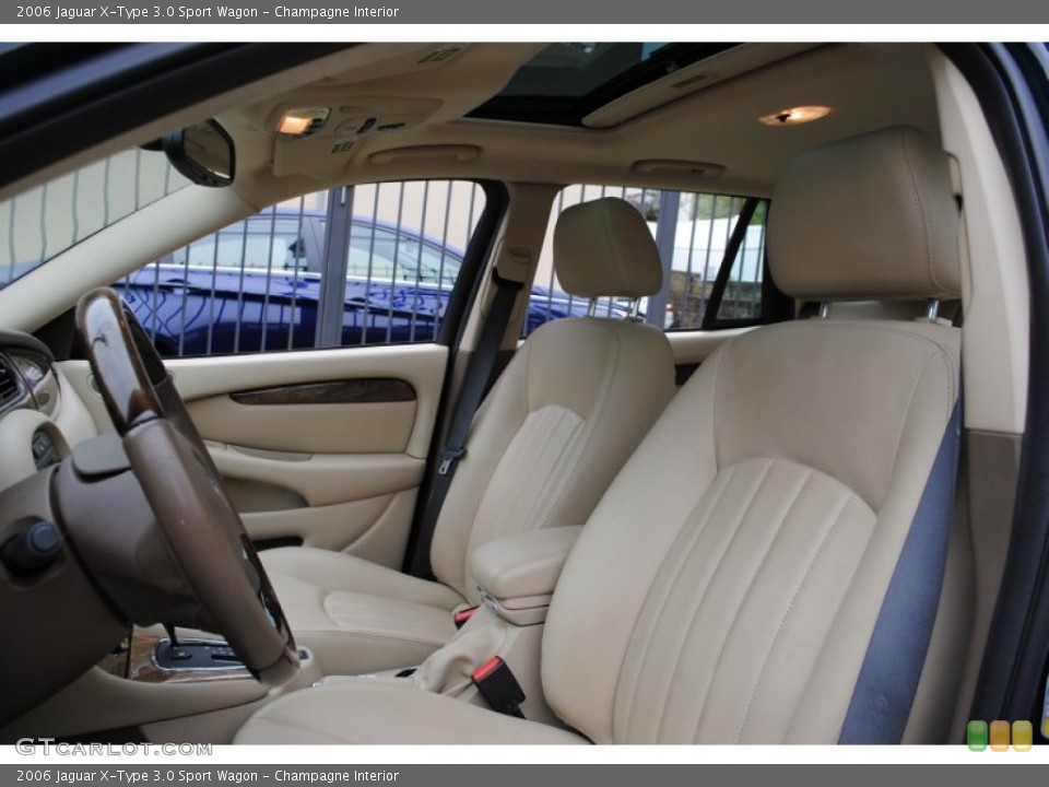 Champagne Interior Photo for the 2006 Jaguar X-Type 3.0 Sport Wagon #64709841