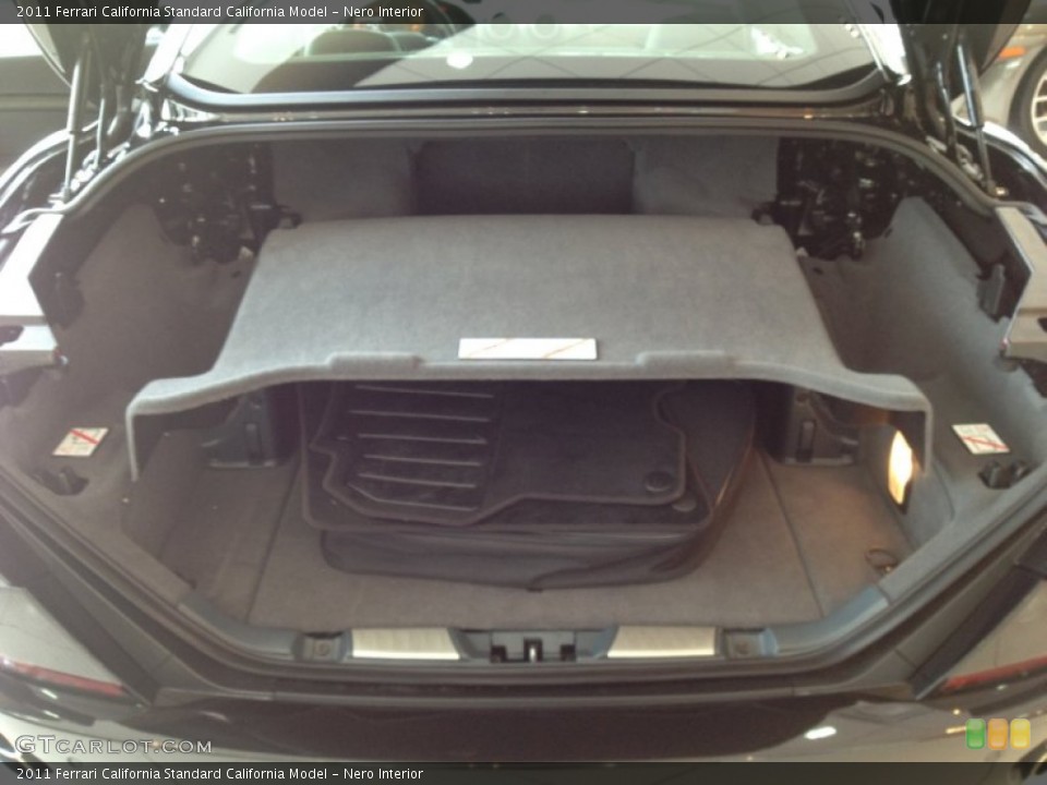 Nero Interior Trunk for the 2011 Ferrari California  #64710411