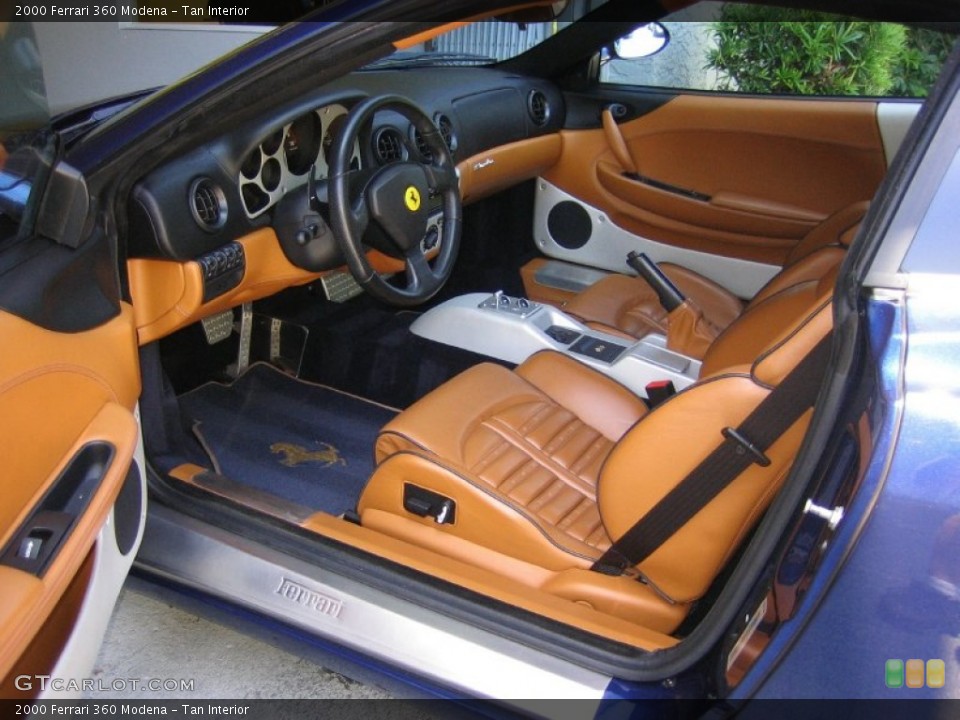 Tan Interior Photo for the 2000 Ferrari 360 Modena #64712997