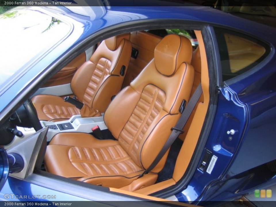 Tan Interior Front Seat for the 2000 Ferrari 360 Modena #64713006