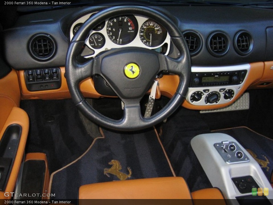 Tan Interior Steering Wheel for the 2000 Ferrari 360 Modena #64713039