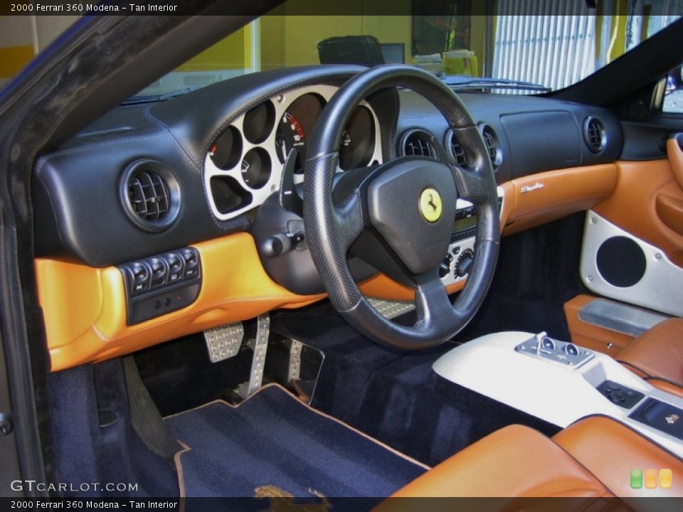 Tan Interior Dashboard for the 2000 Ferrari 360 Modena #64713057