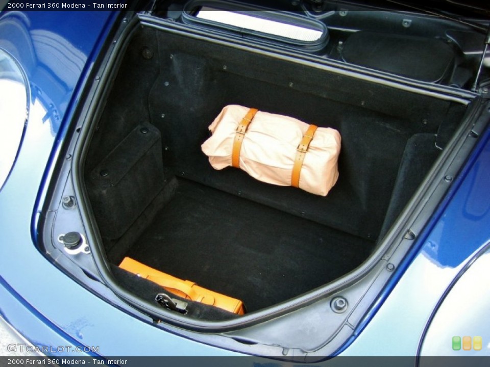 Tan Interior Trunk for the 2000 Ferrari 360 Modena #64713282