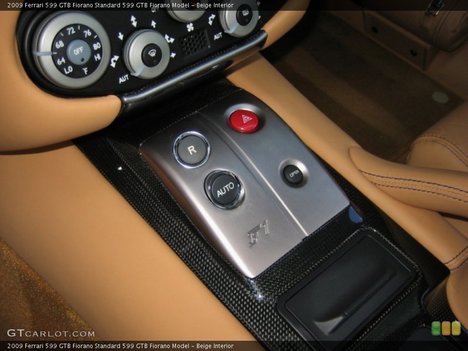 Beige Interior Transmission for the 2009 Ferrari 599 GTB Fiorano  #64713700