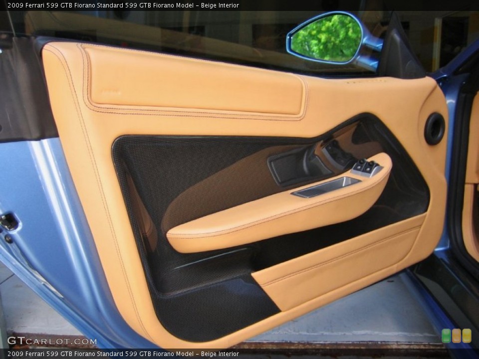 Beige Interior Door Panel for the 2009 Ferrari 599 GTB Fiorano  #64713753