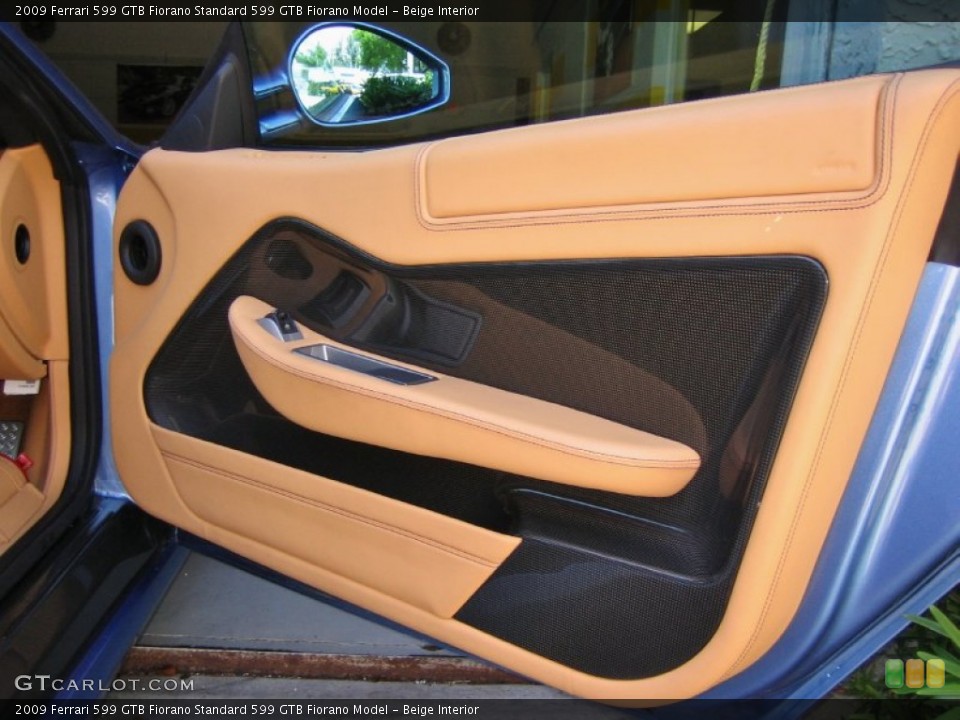 Beige Interior Door Panel for the 2009 Ferrari 599 GTB Fiorano  #64713765