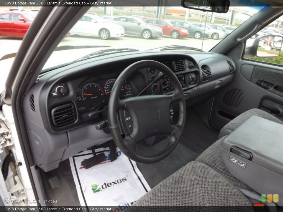 Gray 1998 Dodge Ram 2500 Interiors