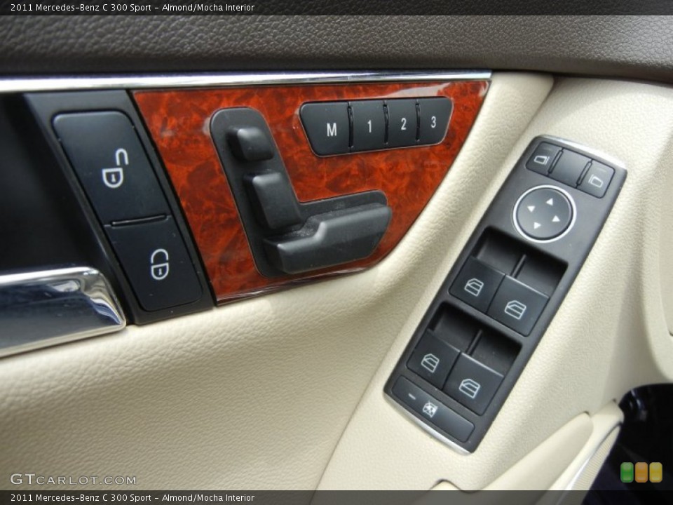 Almond/Mocha Interior Controls for the 2011 Mercedes-Benz C 300 Sport #64719714