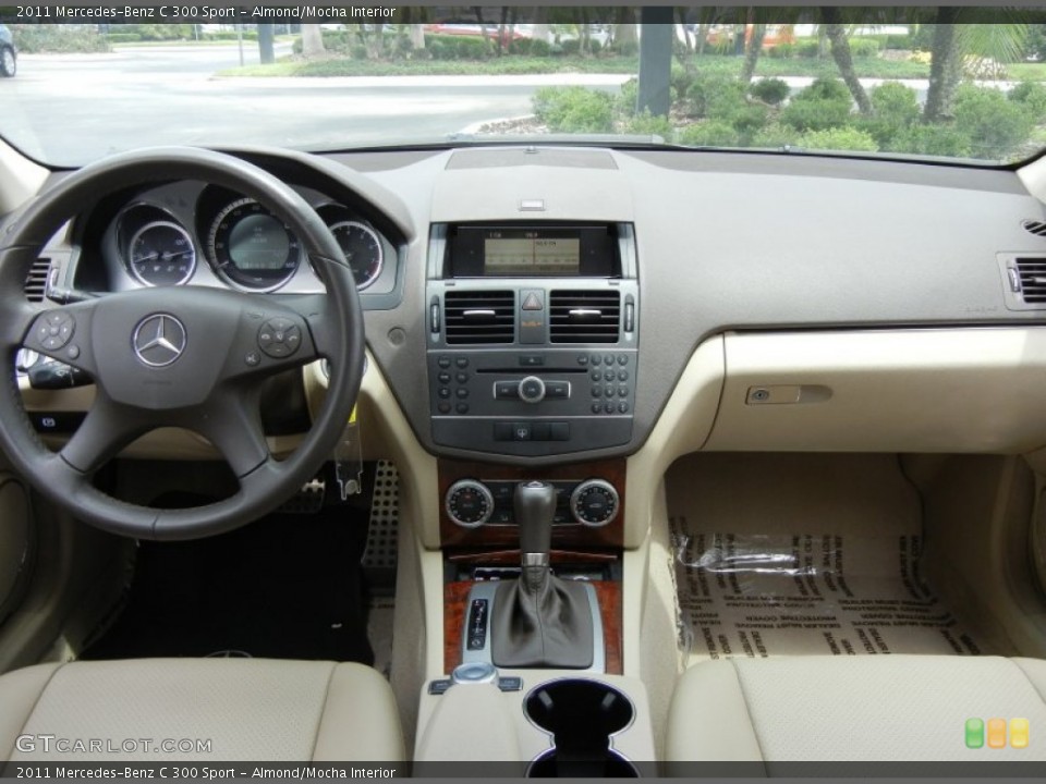 Almond/Mocha Interior Dashboard for the 2011 Mercedes-Benz C 300 Sport #64719767