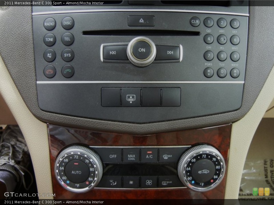 Almond/Mocha Interior Controls for the 2011 Mercedes-Benz C 300 Sport #64719813