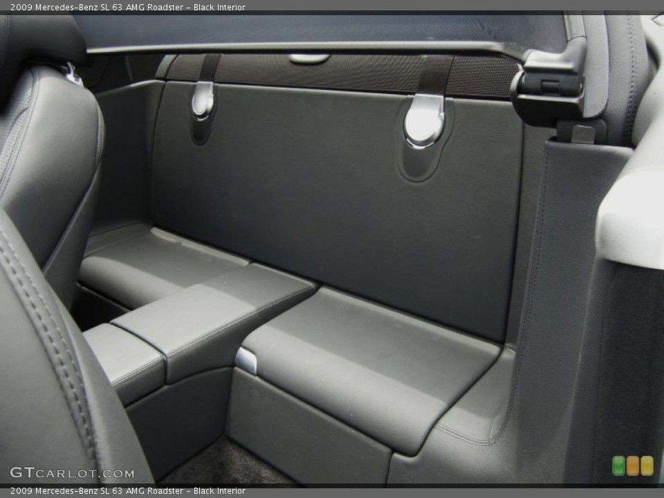 Black Interior Photo for the 2009 Mercedes-Benz SL 63 AMG Roadster #64720659
