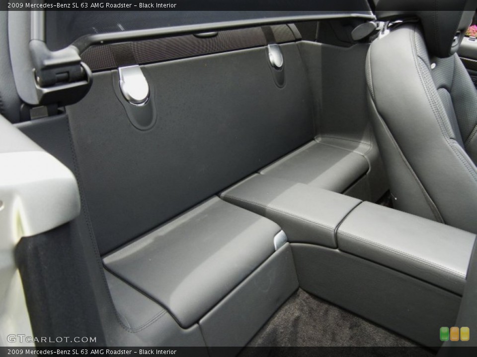 Black Interior Photo for the 2009 Mercedes-Benz SL 63 AMG Roadster #64720664