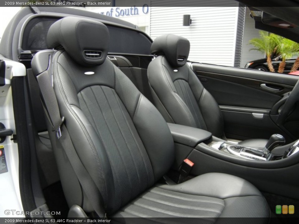 Black Interior Photo for the 2009 Mercedes-Benz SL 63 AMG Roadster #64720671