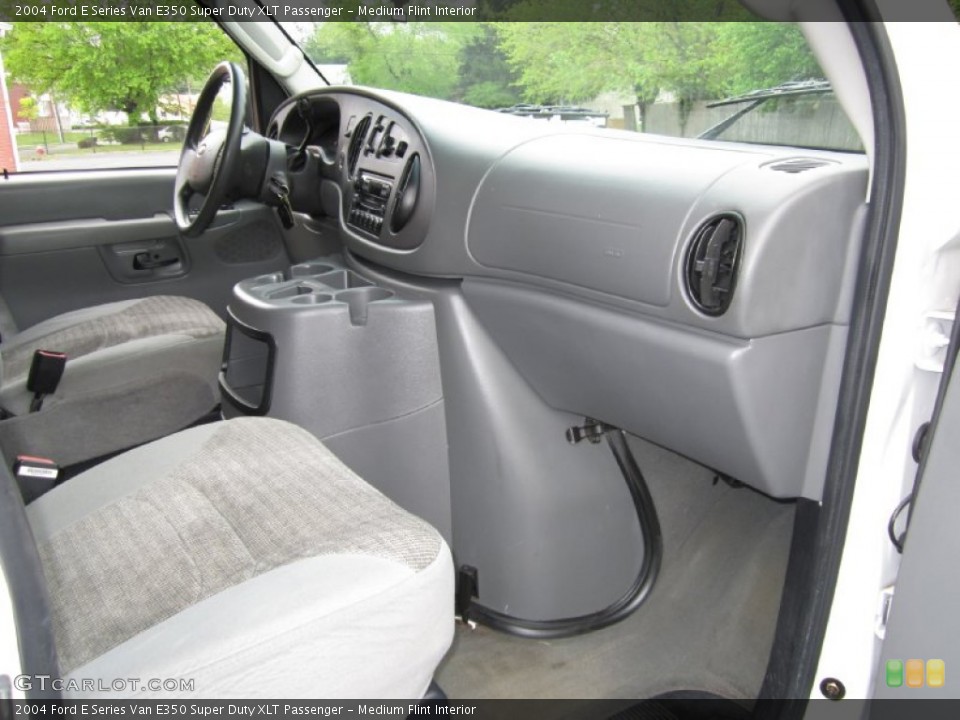 Medium Flint Interior Dashboard for the 2004 Ford E Series Van E350 Super Duty XLT Passenger #64724554