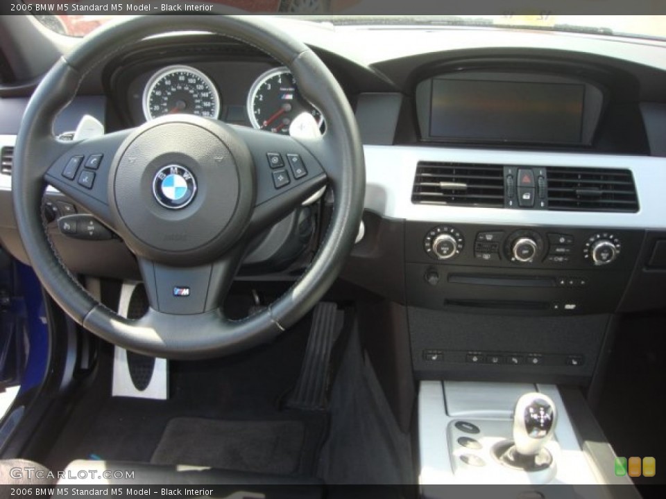 Black Interior Steering Wheel for the 2006 BMW M5  #64727322