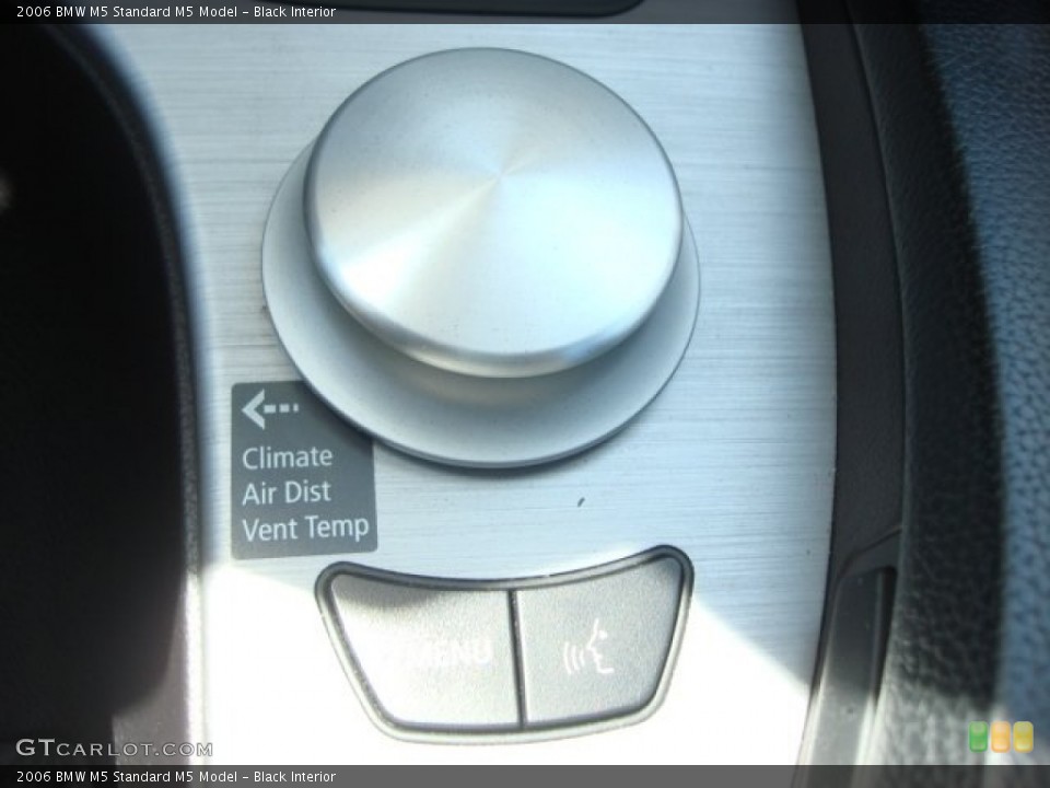 Black Interior Controls for the 2006 BMW M5  #64727418