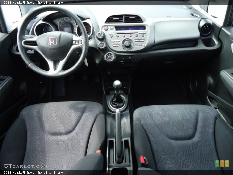 Sport Black Interior Dashboard for the 2011 Honda Fit Sport #64728079