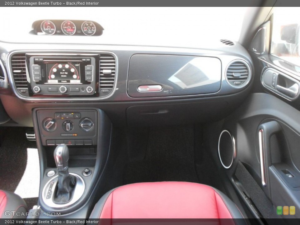 Black/Red Interior Dashboard for the 2012 Volkswagen Beetle Turbo #64731861