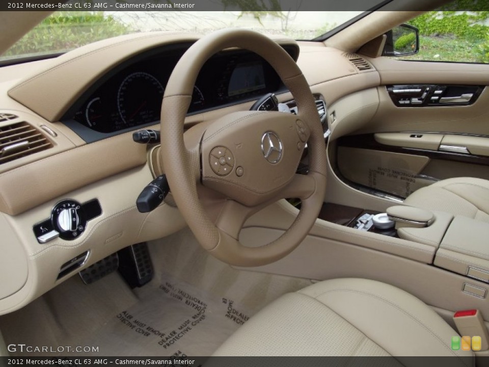 Cashmere/Savanna Interior Photo for the 2012 Mercedes-Benz CL 63 AMG #64734540